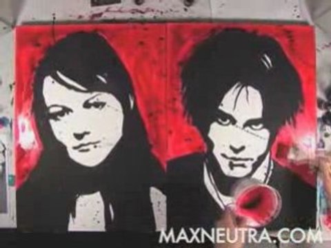 Art by Max Neutra Inspired by Denny Dent, Ralph Steadman