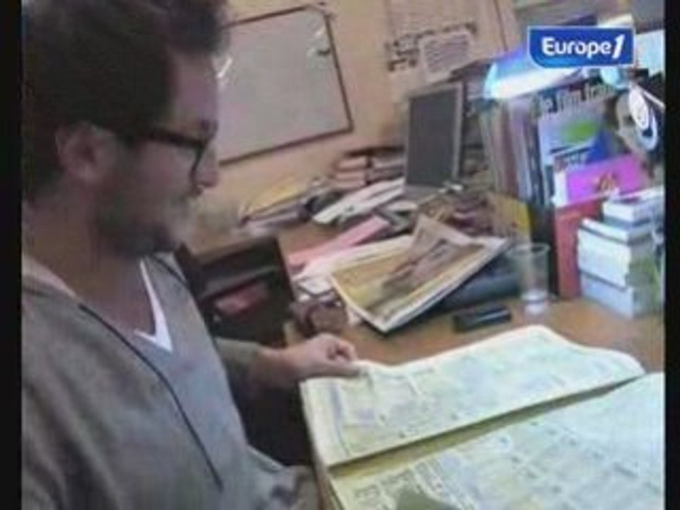 La préparation de l'émission de Laurent Ruquier sur Europe 1