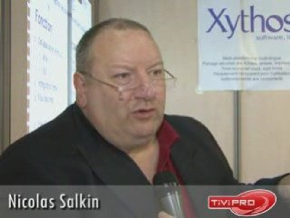 Salon Documation 2008 : Nicolas Salkin de Arsys