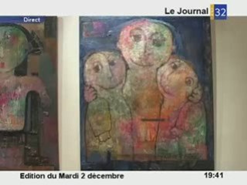 Troyes :Colette Deyme  à la galerie Van Dongen