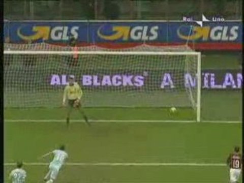 MILAN AC - LAZIO ROME 1-1 BUT DE ZARATE