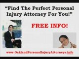 Oakland CA Personal Injury Attorney Attorneys