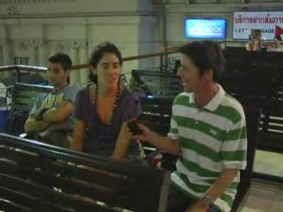 Thailand Tourism Situation (Hualamphong Train Station -Eng4)