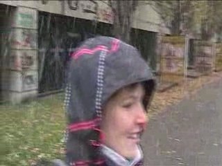 Vienne tempete le long de Donau canal