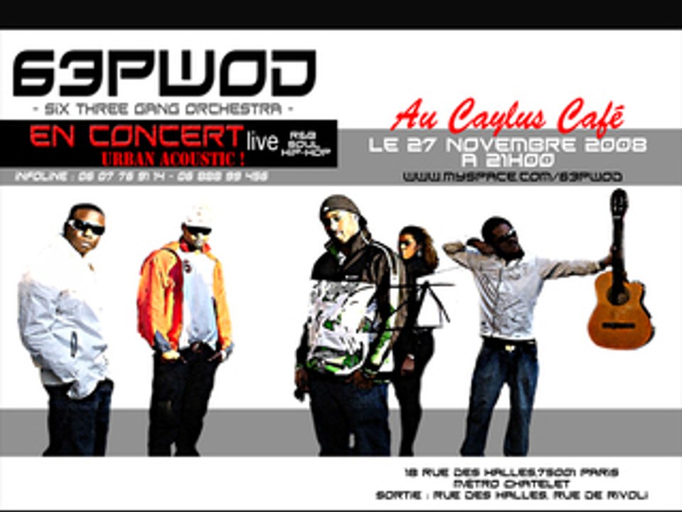 Concert Integral 63 PWOD au Caylus Café