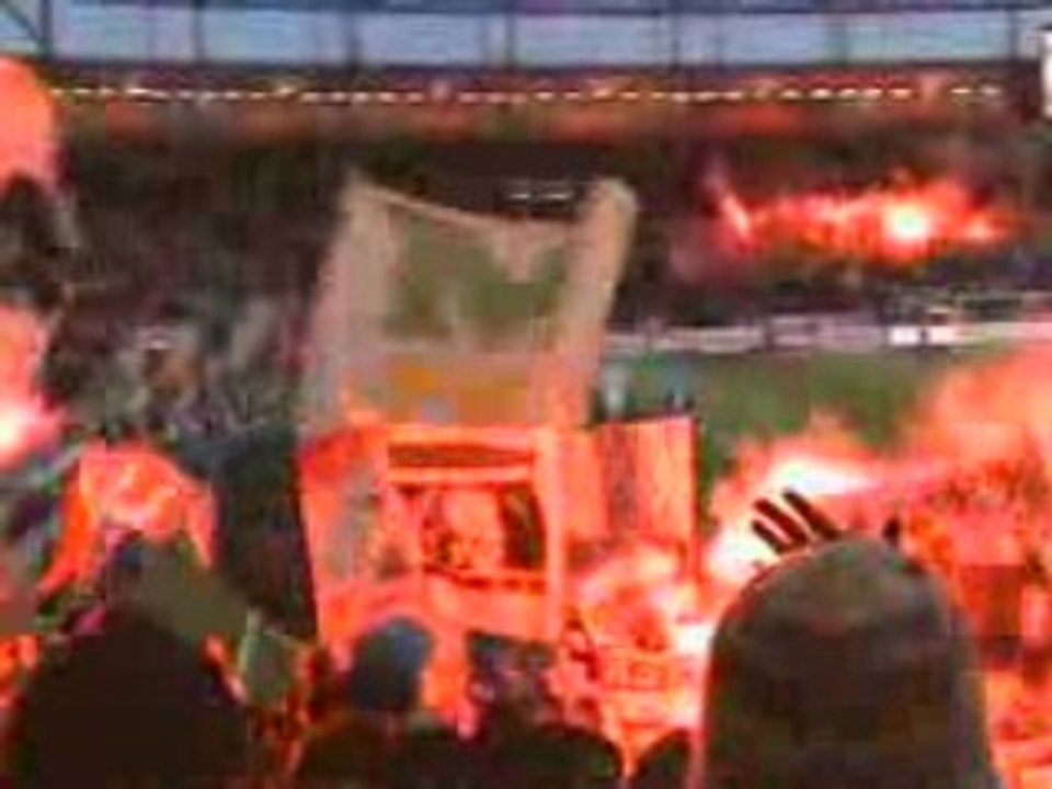 Entrée des joueurs TFC OM Grosse ambiance