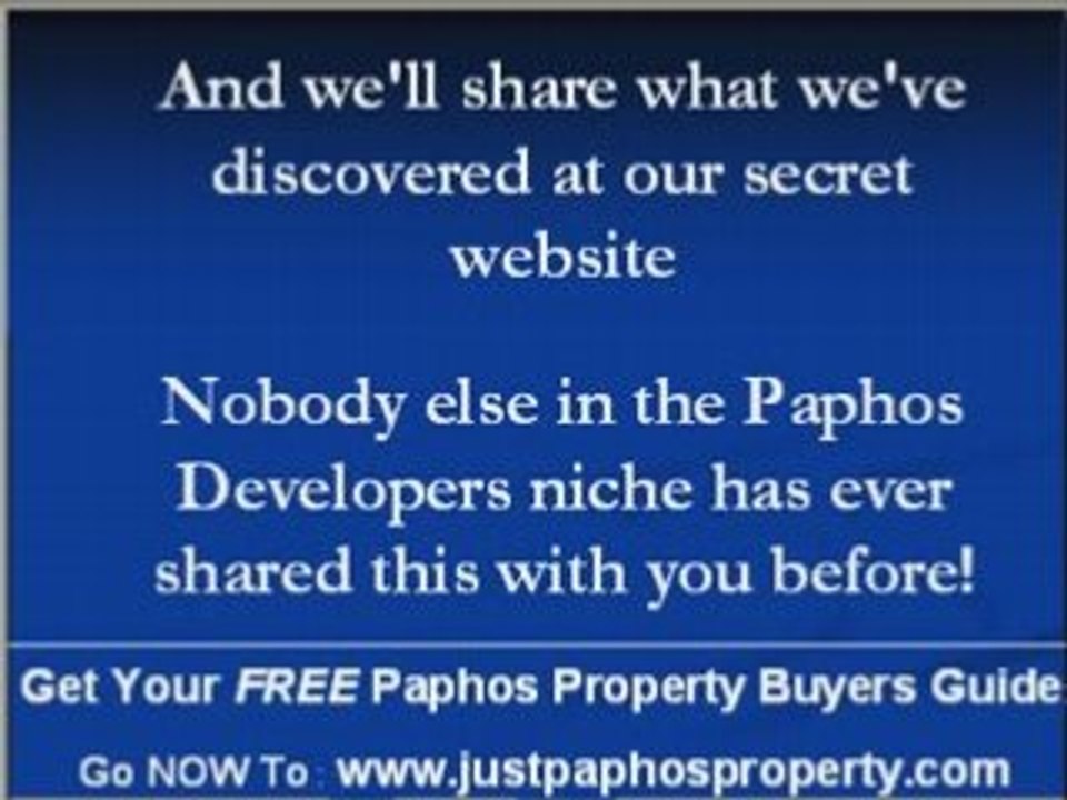 Paphos Property