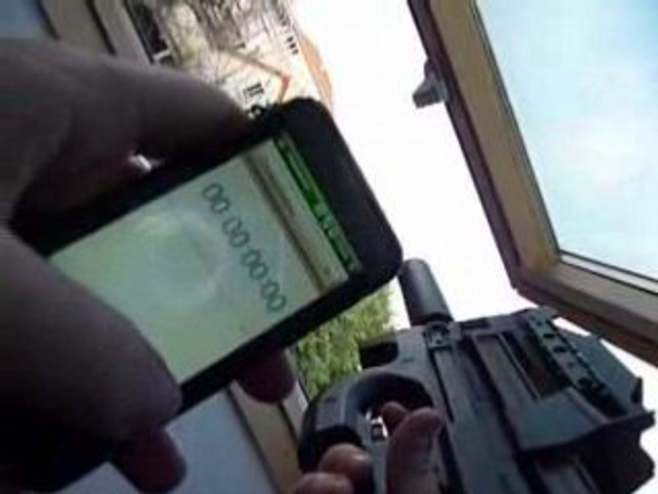 Chronomètrage d'un P90 Marui - AIRSOFT