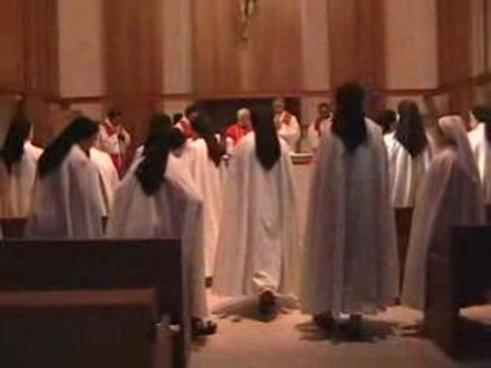 St Therese's Carmel communion