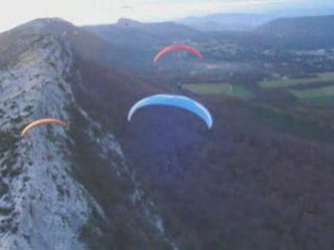 parapente Soaring à la sainte baume