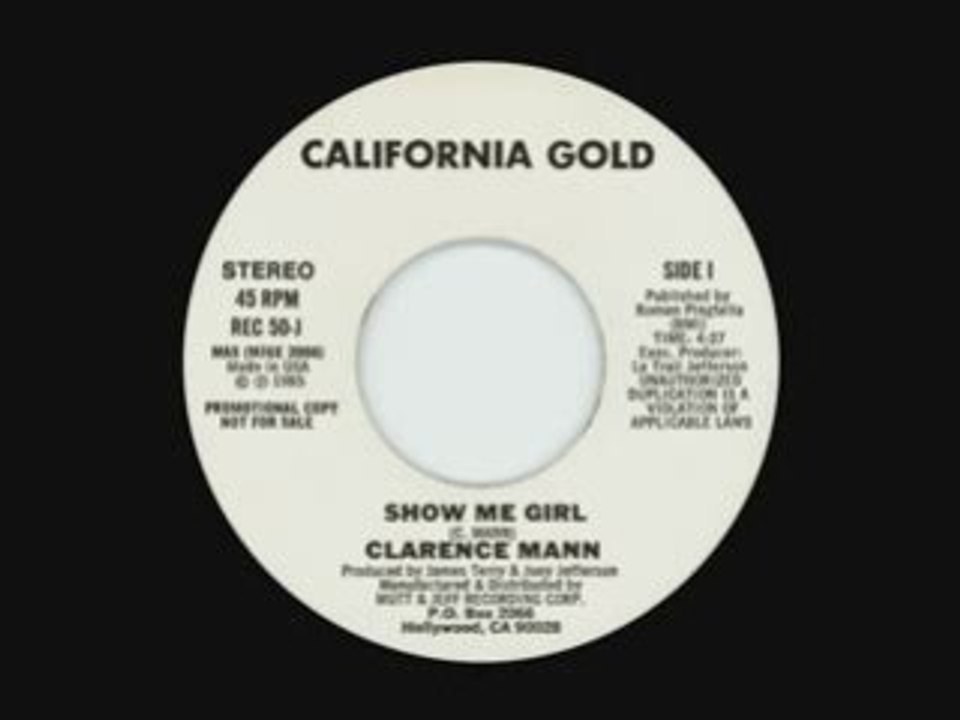 Clarence 'show me girl'