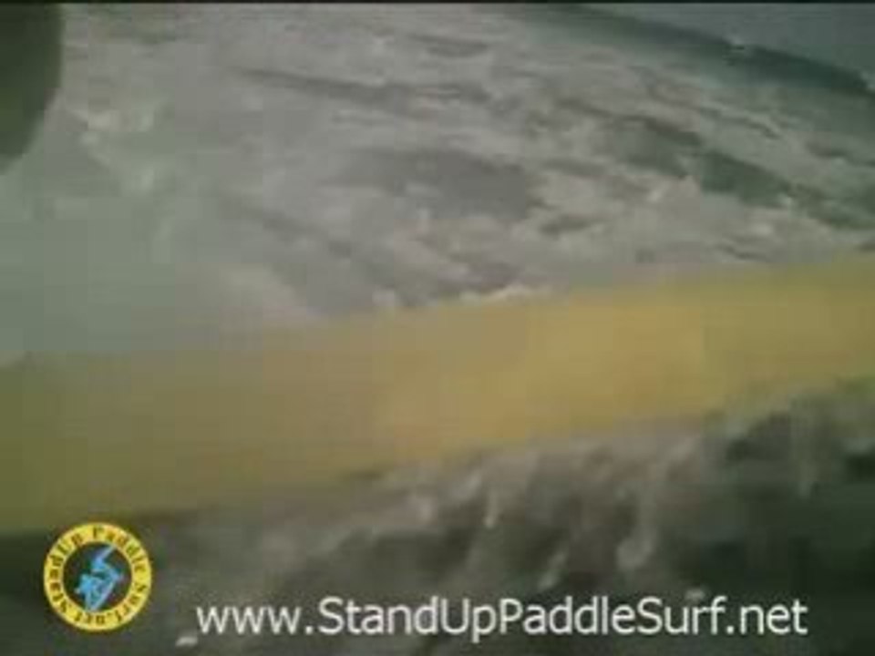 Glassy Stand Up Paddle Surfing on 11-3-07 at Tongg's