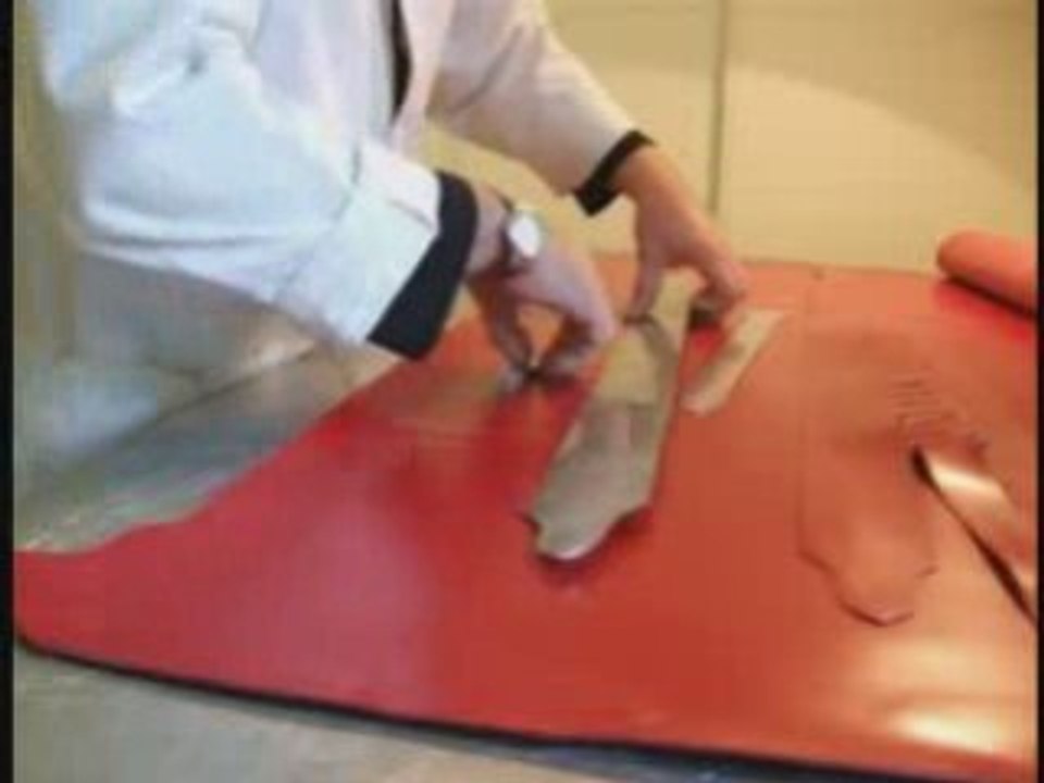 Fabrication sangles de guitare Patrick Bleses