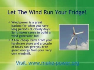 Build Wind Solar Power Generator Home Kits Make Residential