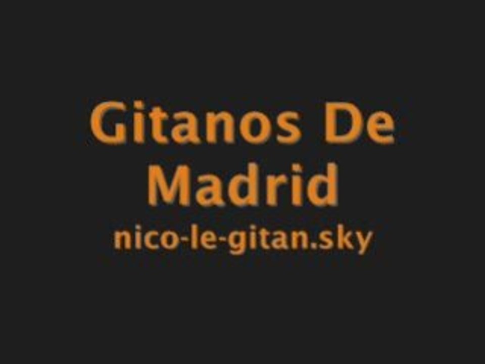 Gitanos De Madrid