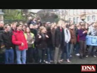 Manifestation des lycéens à Colmar