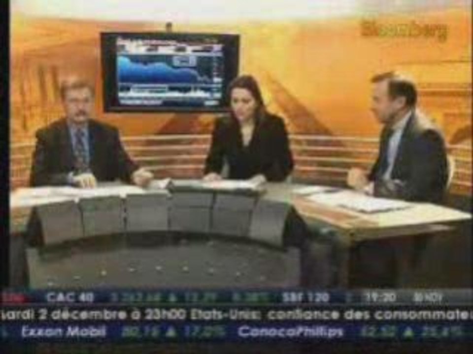 Jean Mallot  - Débat Bloomberg TV 30/11/08