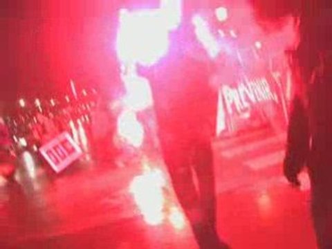 Journée mondiale de lutte contre le sida. Manifestation.