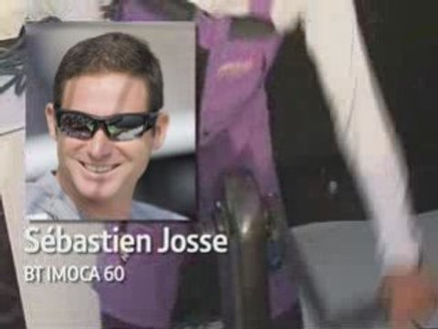 Voile Vendée Globe 2008 Jour 24 Video conf Sébastien Josse