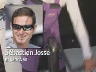 Voile Vendée Globe 2008 Jour 24 Video conf Sébastien Josse