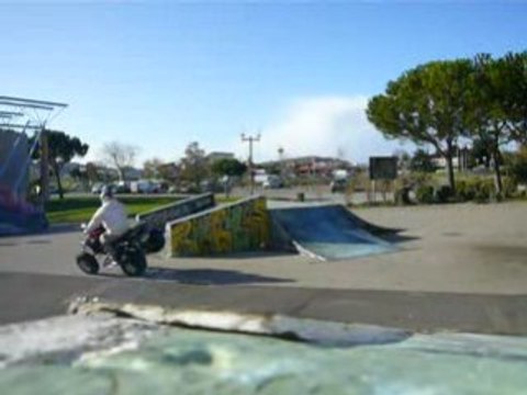 blaster en 2 roue, 2h d'experience.......