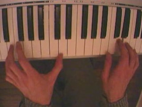 Riff piano Little dolls (indochine)