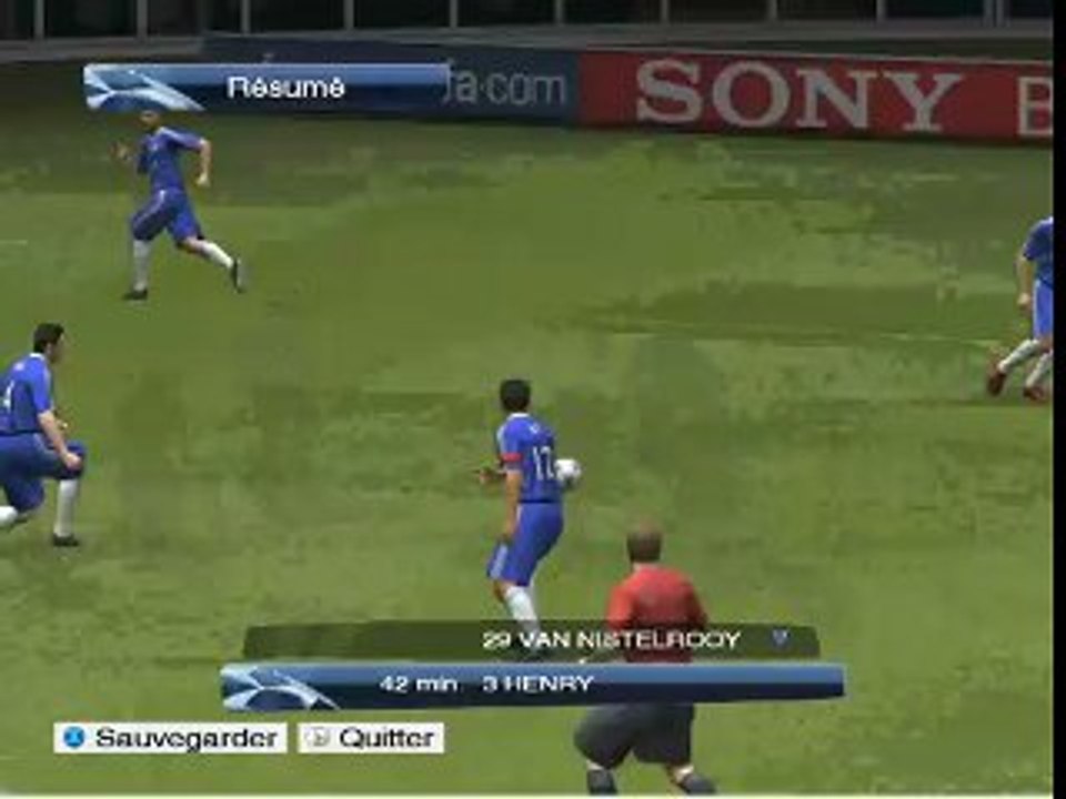 Simu-Pes Champion's League Poule 1 J2 Chelsea - Inter