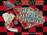 Pasadena plumbing and plumbing services,contractors