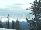 Brain Head Utah Snow Stock Footage