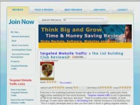 You Make the Reviews Here - Targeted Website Traffic plus
