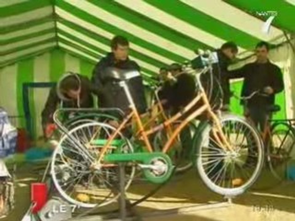 Le château des Ducs de Bretagne aux couleurs du téléthon