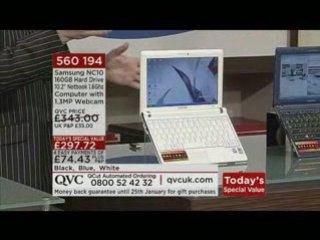 Samsung NC10 QVC UK 6 December 2008 [part 1]