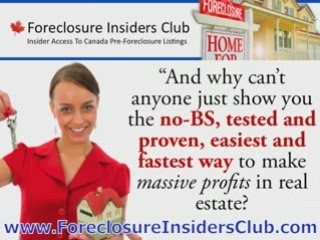 FORECLOSURE Homes Listing?