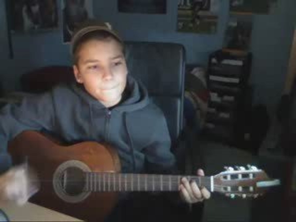 Quentin chante mon ptit gats de christophe maé