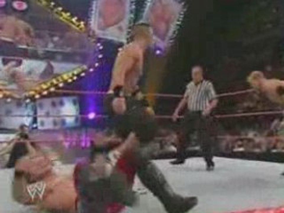 Vengeance 2005 - John Cena vs Chris Jericho vs Cage pt.2