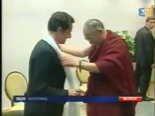 Sarkozy rencontre le Dalaï Lama en Pologne