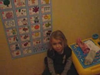 Dou chante l'alphabet 06.12.08