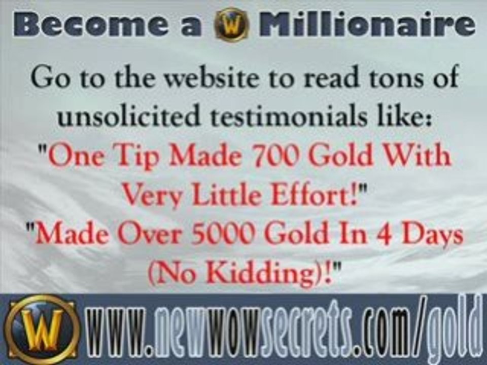 WOW Gold Farming Secrets