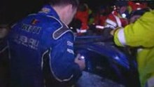 Chris Atkinson Crash Wales Rally GB