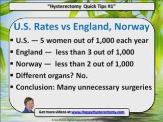 Hysterectomy ... Yes or No?