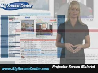 Projector Screen Material