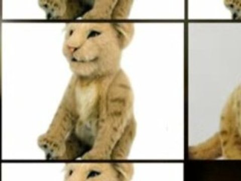 WowWee Alive Lion Cubs Plush Robotic Toys in Tan, Great Toy!