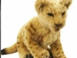 WowWee Alive Lion Cubs Plush Robotic Toys, Cool in Tan!