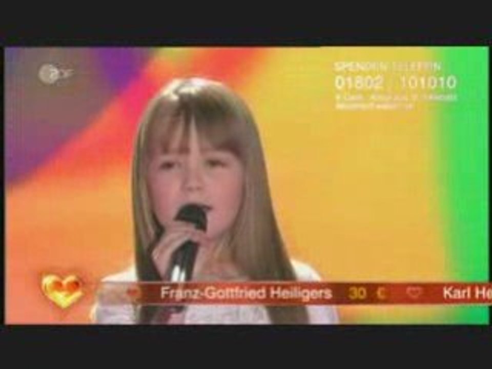 Connie Talbot - I Will Always Love You in Germany 2008
