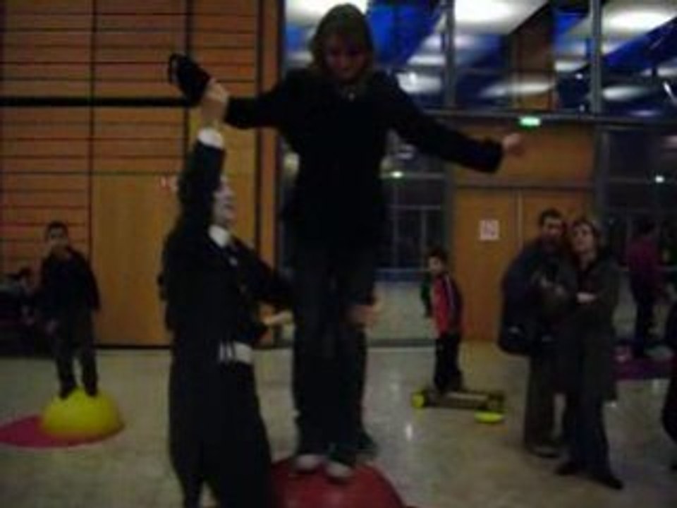 Equilibre sur ballon