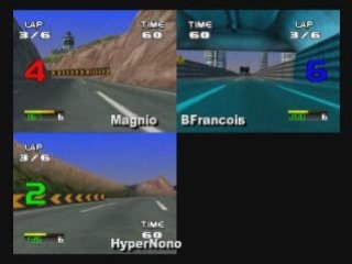 Jeu en Réseau : Ridge Racer 64 (N64) (2)