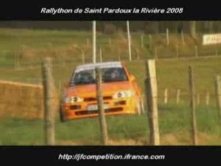 Rallython de St Pardoux la Rivière 2008