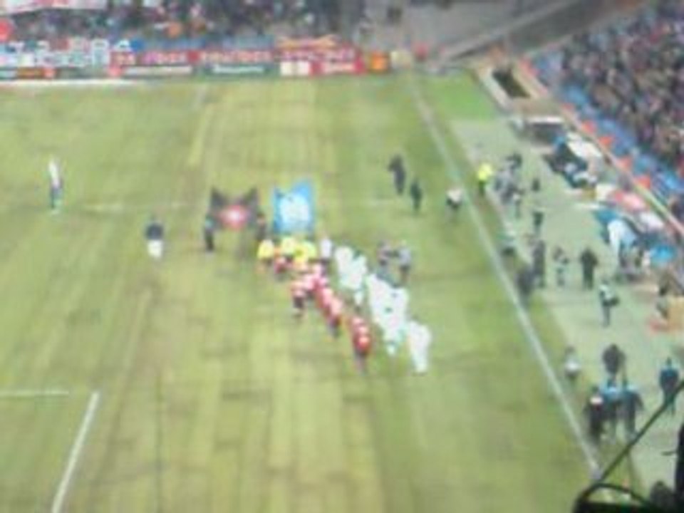 OM - NICE 12/2008 : 2 - 1 VIDEO DU TIFO : LIBEREZ SANTOS !!!