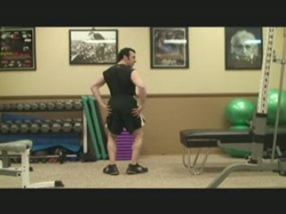 Rear Relaxed Stance Posing for Natural Bodybuilders