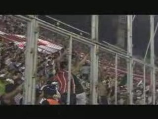 Esta es la banda de River Plate en Vélez
